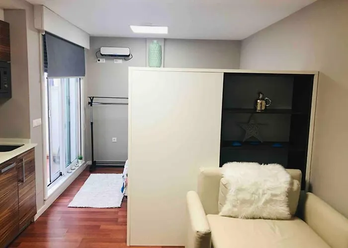 Loft Con Entrada Autonoma/terraza/wifi En Centro アパート ア・コルーニャ